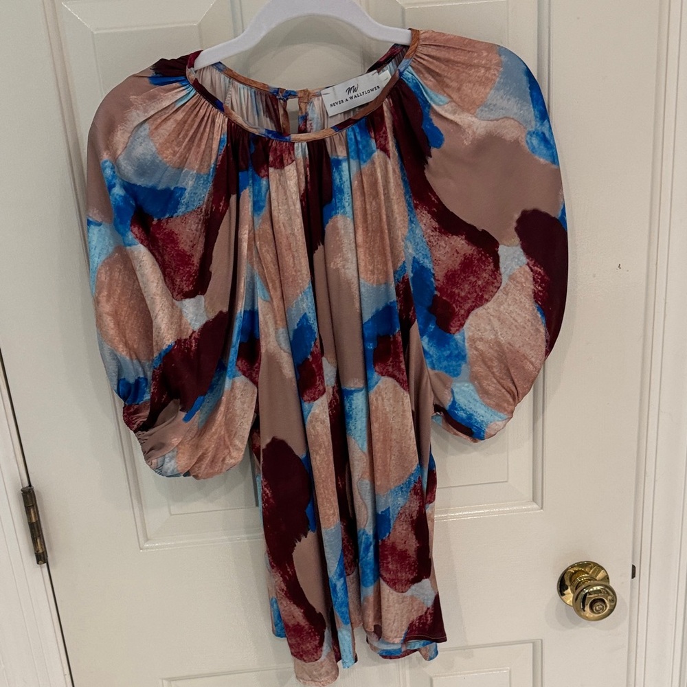 Chic Multicolor Women's Blouse